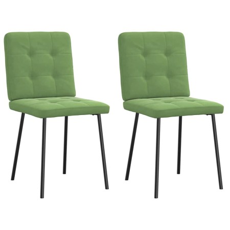 Sillas de comedor 2 unidades terciopelo verde claro von , Essstühle - Ref: Foro24-4101060, Preis: 83,28 €, Rabatt: %