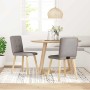 Sillas de comedor 2 unidades tela gris taupé by , dining chairs - Ref: Foro24-4101074, Price: 79,09 €, Discount: %