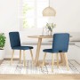 Sillas de comedor 2 unidades tela azul von , Essstühle - Ref: Foro24-4101076, Preis: 79,09 €, Rabatt: %