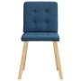 Sillas de comedor 2 unidades tela azul von , Essstühle - Ref: Foro24-4101076, Preis: 79,09 €, Rabatt: %