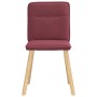 Sillas de comedor 2 unidades tela rojo tinto von , Essstühle - Ref: Foro24-4101223, Preis: 105,58 €, Rabatt: %