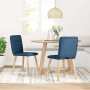 Sillas de comedor 2 unidades tela azul von , Essstühle - Ref: Foro24-4101228, Preis: 105,94 €, Rabatt: %