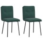Sillas de comedor 2 unidades terciopelo verde oscuro von , Essstühle - Ref: Foro24-4101311, Preis: 88,87 €, Rabatt: %