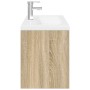 Mueble de baño con lavabo integrado roble Sonoma von , Badezimmermöbel - Ref: Foro24-3325016, Preis: 293,27 €, Rabatt: %