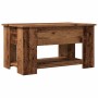 Mesa de centro madera de ingeniería madera antigua 79x49x41 cm by , Coffee table - Ref: Foro24-856928, Price: 94,77 €, Discou...