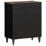 Aparador de madera maciza de mango 60x33x75 cm by , Sideboards - Ref: Foro24-4017818, Price: 112,19 €, Discount: %