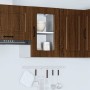 Armario pared cocina puerta de cristal Kalmar roble marrón von , Küchenschränke - Ref: Foro24-853534, Preis: 58,82 €, Rabatt: %