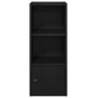 Librería de madera contrachapada roble negro 31x24x77 cm by , Bookcases and shelves - Ref: Foro24-860329, Price: 39,48 €, Dis...