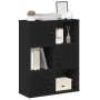 Librería de madera contrachapada roble negro 60x24x76,5 cm by , Bookcases and shelves - Ref: Foro24-860383, Price: 66,76 €, D...