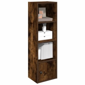 Estantería madera de ingeniería roble ahumado 31x24x102 cm by , Bookcases and shelves - Ref: Foro24-860341, Price: 52,34 €, D...