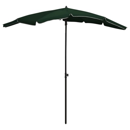 Gartenschirm mit grünem Mast 200x130 cm von vidaXL, Sonnenschirme - Ref: Foro24-315552, Preis: 34,19 €, Rabatt: %