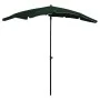 Gartenschirm mit grünem Mast 200x130 cm von vidaXL, Sonnenschirme - Ref: Foro24-315552, Preis: 30,79 €, Rabatt: %
