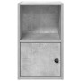 Estantería de madera de ingeniería gris hormigón 31x24x52 cm von , Bücherregale und Regale - Ref: Foro24-860322, Preis: 34,67...