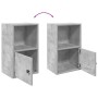 Estantería de madera de ingeniería gris hormigón 31x24x52 cm von , Bücherregale und Regale - Ref: Foro24-860322, Preis: 34,67...