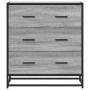 Aparador madera ingeniería y metal gris Sonoma 68x35x76 cm von , Sideboards - Ref: Foro24-848972, Preis: 103,56 €, Rabatt: %