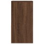 Mesilla de noche con cajón roble marrón 35x34x66,5 cm by , Nightstands - Ref: Foro24-858725, Price: 53,71 €, Discount: %