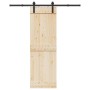 Kit de herrajes para puertas correderas acero negro 183 cm von , Türartikel - Ref: Foro24-4009712, Preis: 56,80 €, Rabatt: %