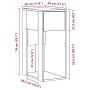 Torre de ordenador con cajón madera vieja 30x44x74 cm by , Desks - Ref: Foro24-858738, Price: 57,08 €, Discount: %