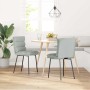 Sillas de comedor 2 unidades terciopelo gris claro von , Essstühle - Ref: Foro24-4101282, Preis: 97,45 €, Rabatt: %