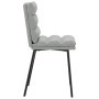Sillas de comedor 2 unidades terciopelo gris claro von , Essstühle - Ref: Foro24-4101282, Preis: 97,45 €, Rabatt: %