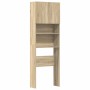 Armario de lavadora madera ingeniería roble Sonoma 64x24x190 cm von , Zubehör für Waschmaschinen und Trockner - Ref: Foro24-8...