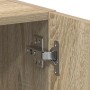 Armario de lavadora madera ingeniería roble Sonoma 64x24x190 cm von , Zubehör für Waschmaschinen und Trockner - Ref: Foro24-8...