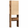 Armario lavadora madera ingeniería madera antigua 64x24x190 cm by , Accessories for washing machines and dryers - Ref: Foro24...