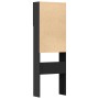 Armario de lavadora madera ingeniería negro 64x24x190 cm von , Zubehör für Waschmaschinen und Trockner - Ref: Foro24-862390, ...