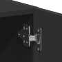 Armario de lavadora madera ingeniería negro 64x24x190 cm von , Zubehör für Waschmaschinen und Trockner - Ref: Foro24-862390, ...