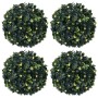 Bolas de boj artificial con luces LED 4 unidades 12 cm von , Künstliche Flora - Ref: Foro24-3335894, Preis: 46,56 €, Rabatt: %