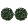 Bolas de boj artificial con luces LED 2 unidades 45 cm von , Künstliche Flora - Ref: Foro24-3335896, Preis: 116,72 €, Rabatt: %
