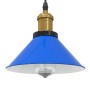Lámpara colgante regulable en altura E27 oscuro brillante Ø22cm by , Lamps - Ref: Foro24-4103444, Price: 29,60 €, Discount: %