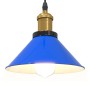 Lámpara colgante regulable en altura E27 oscuro brillante Ø22cm by , Lamps - Ref: Foro24-4103444, Price: 29,60 €, Discount: %