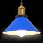 Lámpara colgante regulable en altura E27 oscuro brillante Ø22cm by , Lamps - Ref: Foro24-4103444, Price: 29,60 €, Discount: %