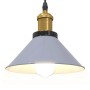 Lámpara colgante regulable en altura E27 gris brillante Ø 22cm von , Lampen - Ref: Foro24-4103446, Preis: 29,60 €, Rabatt: %