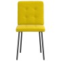 Sillas de comedor 4 unidades terciopelo amarillo von , Essstühle - Ref: Foro24-3315164, Preis: 159,15 €, Rabatt: %