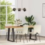 Sillas de comedor 4 unidades terciopelo crema von , Essstühle - Ref: Foro24-3315166, Preis: 200,12 €, Rabatt: %