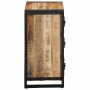 Aparador de madera maciza de mango rugosa 50x35x70 cm de , Aparadores - Ref: Foro24-4013585, Precio: 212,43 €, Descuento: %