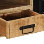 Mueble de TV madera maciza de mango rugosa 100x30x35 cm von , TV-Möbel - Ref: Foro24-4013593, Preis: 207,81 €, Rabatt: %
