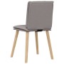 Sillas de comedor 2 unidades tela gris taupé by , dining chairs - Ref: Foro24-4101261, Price: 110,42 €, Discount: %