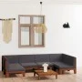 Gartenmöbel- und Kissenset 7-teilig aus massivem Akazienholz von vidaXL, Gartensets - Ref: Foro24-3058137, Preis: 880,55 €, R...