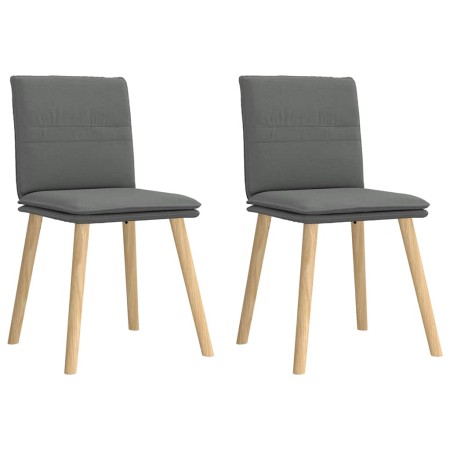 Sillas de comedor 2 unidades tela gris oscuro von , Essstühle - Ref: Foro24-4101256, Preis: 110,42 €, Rabatt: %