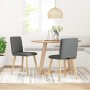 Sillas de comedor 2 unidades tela gris oscuro von , Essstühle - Ref: Foro24-4101256, Preis: 110,42 €, Rabatt: %