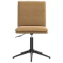 Silla de comedor de terciopelo marrón by , dining chairs - Ref: Foro24-4101275, Price: 61,13 €, Discount: %