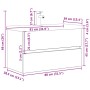 Set muebles de baño 2 piezas madera contrachapada gris hormigón by , Bathroom furniture - Ref: Foro24-3324915, Price: 232,90 ...