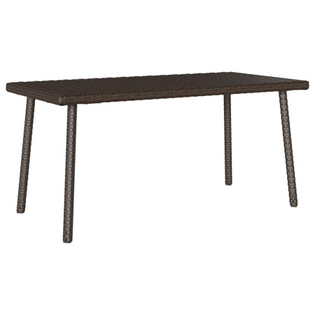 Mesa centro jardín rectangular marrón 80x40x37 cm de , Mesas de jardín - Ref: Foro24-4104056, Precio: 40,84 €, Descuento: %