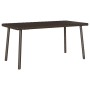 Mesa centro jardín rectangular marrón 80x40x37 cm de , Mesas de jardín - Ref: Foro24-4104056, Precio: 40,84 €, Descuento: %