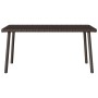 Mesa centro jardín rectangular marrón 80x40x37 cm de , Mesas de jardín - Ref: Foro24-4104056, Precio: 40,84 €, Descuento: %