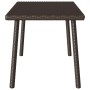 Mesa centro jardín rectangular marrón 80x40x37 cm de , Mesas de jardín - Ref: Foro24-4104056, Precio: 40,84 €, Descuento: %