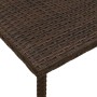 Mesa centro jardín rectangular marrón 80x40x37 cm de , Mesas de jardín - Ref: Foro24-4104056, Precio: 40,84 €, Descuento: %